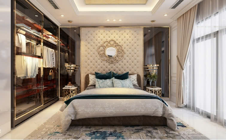 LÔ GÓC - BÁN GẤP BIỆT THỰ LÀNG VIỆT KIỀU CHÂU ÂU - 180M² - MT 26M - CÓ HẦM -VIEW VƯỜN HOA - Ảnh 3